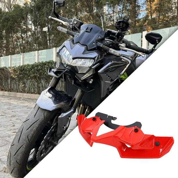 Alerón delantero aerodinámico Yotijar rojo para motocicleta Z900 2020 - 2022