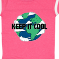 thumbnail image 3 of Inktastic Keep It Cool with Cartoon Earth Boys or Girls Baby Bodysuit, 3 of 4