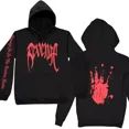 thumbnail image 2 of Xxxtentacion Sudadera Revenge Hoodie Inspired Red Hand, 2 of 2