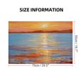 thumbnail image 2 of WYYP Sunset Ocean Boat Wooden Jigsaw Puzzle Challenging Difficult Wood Puzzles for Adults Gift for Family Friends 1000 PCS, 2 of 6
