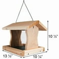 thumbnail image 2 of WoodLink Premier Cedar Bird Feeder with Platform Base, 4.25 lb Capacity, Natural, 2 of 2