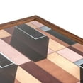 thumbnail image 4 of ArtToFrames 18x18 Inch Walnut Picture Frame, This Brown Wood Poster Frame is Great for Your Art or Photos, Comes with 060 Plexi Glass (4215), 4 of 8