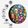 thumbnail image 6 of Kdxio Underwater Diving Animals for Tire Cover Wheel Protectors Tyre Covers Weatherproof Wheel Covers Universal Fit for Trailer Rv SUV Truck Camper Travel Trailers 17 inch, 6 of 8