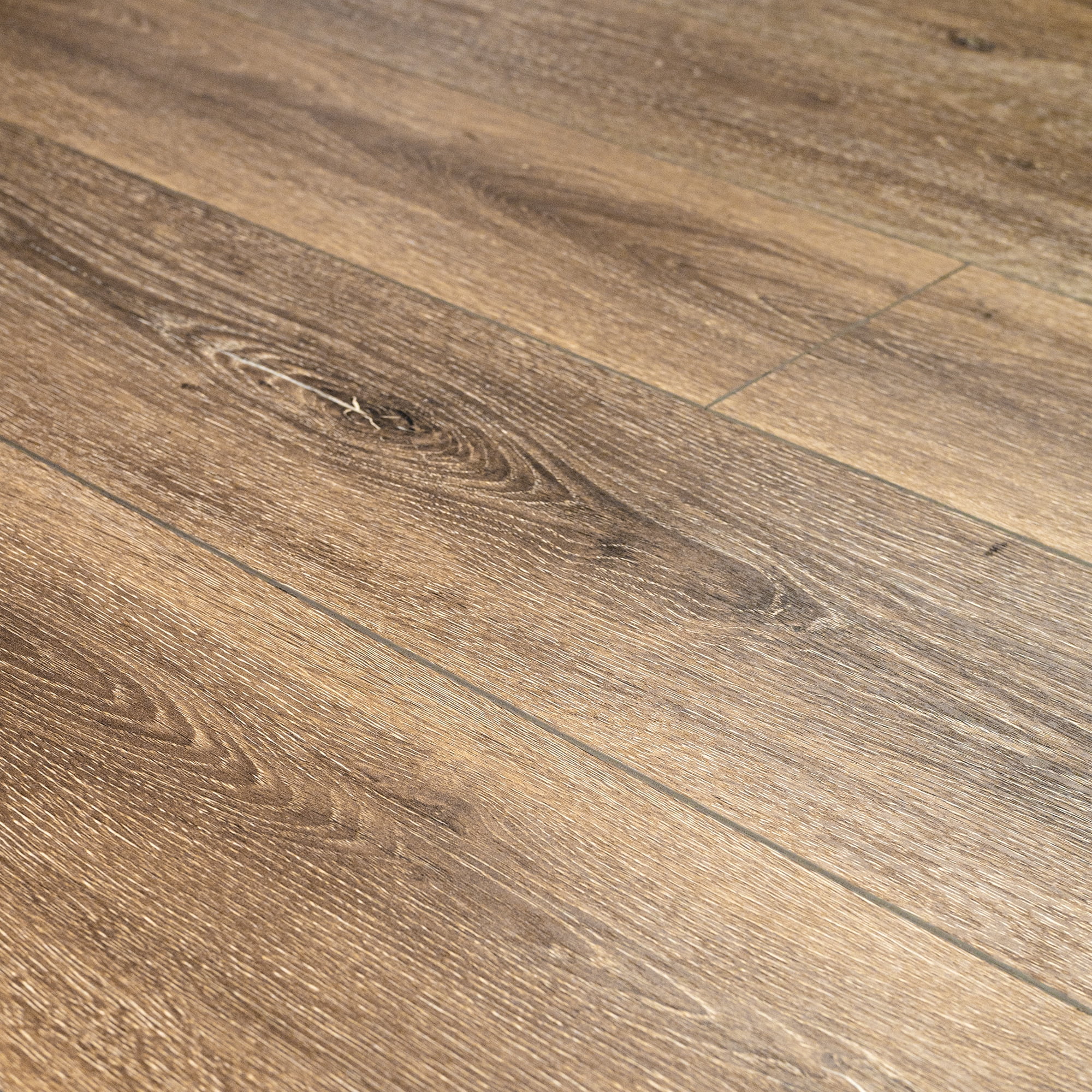 MSI 7 inch W X 48 inch Brown Waterproof Hybrid Rigid Core Flooring