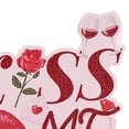 thumbnail image 5 of Letrero de el Valentín Letrero de romántico Decoración pa el Valentín, BESO perfecl Centros de Mesa, 5 of 5