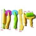 thumbnail image 3 of Play Dough Tools Set 20pcs DIY Clay  Modeling Clay Kit Plastic Play Dough Tools Set For Children Kid Gift, 3 of 5