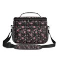 thumbnail image 2 of Lunch Box Pioneer Flower Floral Print Pattern Insulated Lunch Bag for Women Men,Medium Leakproof Lunchbox Cooler Bag Adjustable Strap,10 X 6.7 X 8 Inches, 2 of 6