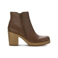 thumbnail image 2 of Sun + Stone Womens Rowaan Faux Leather Round Toe Ankle Boots, 2 of 3