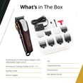 thumbnail image 5 of Wahl Professional 5 Star Series Magic Clip Cortapelos inalámbrico Cuchilla de dientes escalonados Accesorios para cortapelos profesional Tiempo de funcionamiento de 100 minutos 120 V 60 Hz, 5 of 5