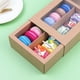 thumbnail image 3 of Inteprter Caja de paquete de galletas para cupcakes, caja de embalaje transparente portátil de un solo para bodas, accesorios de cocina para el Cocina y Comedor, 3 of 6