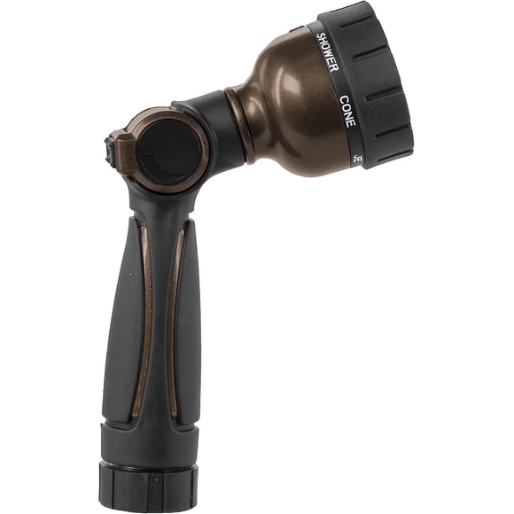 Orbit Pro Series 7-Pattern Zinc Thumb Control Nozzle Sprayer with Swivel