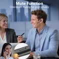 thumbnail image 3 of New Bee M54 Bluetooth Headset, Single Ear Wireless Earpiece with 500mAh LED Digital Charging Case, 3 of 14