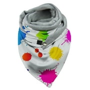 Leesechin Scarf for Women Clearance Women Nfinity Scarves Fashion Multi-Purpose Printing Shawl Scarf
