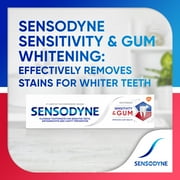 Sensodyne Sensitivity & Gum Whitening Toothpaste, Mint, 3.4 oz, for Adults