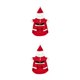 thumbnail image 4 of Greeniant Invierno frío Navidad Ropa para mascotas Mantener caliente Cómodo Traje de Papá Noel Ropa de dibujos animados Accesorio para XXL 2Conjunto, 4 of 6