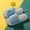 Blue, variant on Toddler Slippers Open Toe Cotton Linen Indoor House Shoes For Toddler Non Soft Sole Casual Home Sandals Breathable Footwear US:4/34-35
