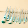 thumbnail image 2 of 10 Pieces Makeup Brush Set Tool Makeup Toiletries Set Wool Makeup Brush Set, 2 of 5