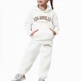 thumbnail image 6 of Gibobby Toddler Baby Girls Soft Clothes 12 24 Months 2T 3T 4T Long Sleeve Romper Jumpsuit Pants Outfit Set(3-4 Years,White), 6 of 7