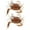 Style 3 Multi, variant on M Buder 2 pcs Silicone Soft Fishing Lures Artificial Bait Crab with Sharp Hooks Fish Tackle Accessories 2#, 5.11 inches / 13.00 cm, 0.67 oz / 19G Heavy Duty Saltwater and Freshwater Lifelike Lures