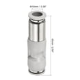 thumbnail image 2 of Unique Bargains 10mm Push Quick Connect Pneumatic Inline Air Tube Fitting Check Valve, 2 of 5
