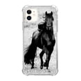 thumbnail image 1 of Horse Case Compatible with iPhone 12,Aesthetic Art Design TPU Bumper Cover Case, 1 of 6