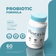 thumbnail image 4 of (2 Pack) Florayla Probiotics Capsules – Gentle Gut & Digestive Support Formula for Balance & Wellness | Easy-to-Take Capsules (120 Capsules), 4 of 10