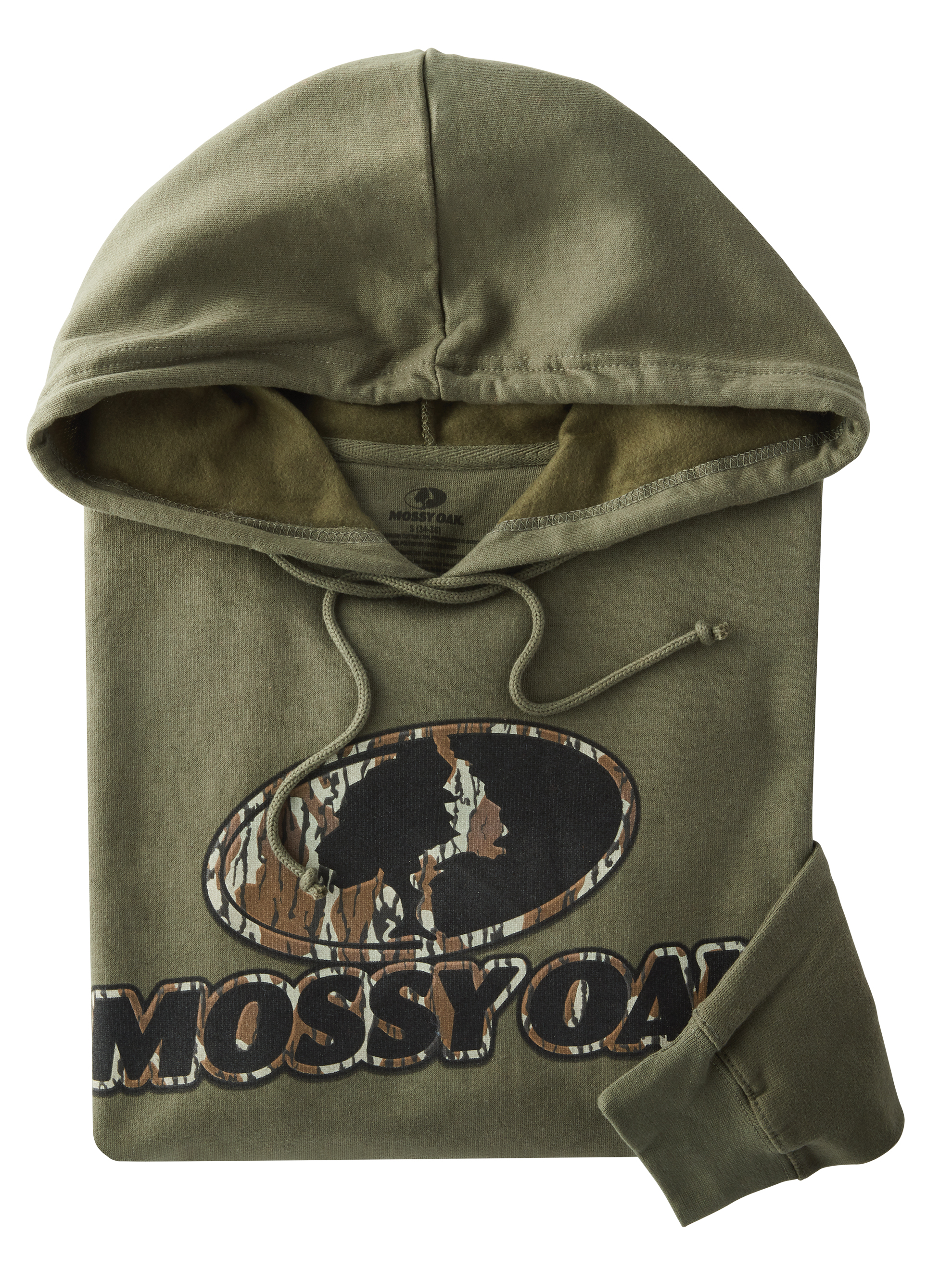 Mossy Oak Adult Pullover Hoodie, Medium, Bottomland Logo - image 2 of 2