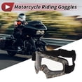 thumbnail image 2 of Unique Bargains Motorcycle Riding Goggles PC TPU Cycling Sunglasses Clear Lens Camouflage Frame, 2 of 6