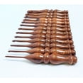 thumbnail image 2 of Wooden Crochet Hooks Set of 13-3.5mm to 12mm - Rosewood Crochet Hooks for Arthritic Hands - for Crocheting & Knitting - Ergonomic Soft Grip Handle Crochet Hooks - Gifts for Her(Dsg3,Hooks,Bowl,Stand), 2 of 8
