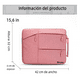 thumbnail image 2 of Funda Protectora Para Portátil  Bloosom Bolsa Prueba Golpe 15.6 In Rosa, 2 of 3
