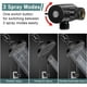 thumbnail image 4 of Cabezal de Ducha Regadera Alta Presión, 6'' Regadera Circular De Telefono con Ajustable dn 360 Grados, 1.2m Tubo,5 Modos Ducha (Negro), 4 of 6