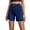 Dark Blue#21, variant on Jean Shorts for Women Crossover High Waist Denim Shorts Frayed Hem Baggy Jean Jorts with Pockets Summer Going Out Y2k Denim Jorts 2026 Light Blue S