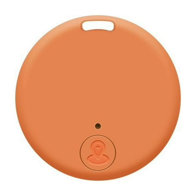 2pcs Mini Dog GPS 5.0 Tracker Anti-Lost Device Round Anti-Lost Device Pet Kids Bag Wallet Tracking Smart Finder Locator ,Timely Reminder