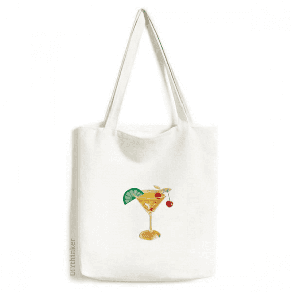 Decorative Fruit Juice Beautiful Cucoloris Tote Canvas Bag Shopping Satchel Casual Handbag