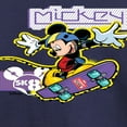 thumbnail image 3 of Disney - Standard Sports - SK8 Mickey - Retro Style - Youth Long Sleeve Graphic T-Shirt, 3 of 5