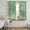 Green, Forest Green, Sage, White, variant on Palm Tree Sheer Curtains 63 Inch Length 2 Panels Set, Pink Summer Tropical Plants Silhouettes Voile Window Treatment Rod Pocket Curtains Sheers Drapes for Bedroom/Living Room/Kitchen 52x"63"x2