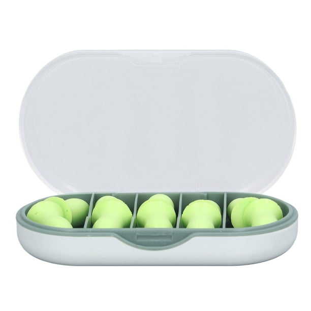 Tapones para los oídos, 10 tapones para los oídos para dormir, tapones para los oídos para conciertos, tapones para los oídos para dormir, diseño elevado