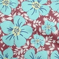 thumbnail image 1 of oneOone Velvet Pink Fabric Floral Quilting Supplies Print Sewing Fabric By The Yard 58 Inch Wide, 1 of 4