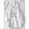 thumbnail image 4 of Sudadera Con Capucha Abrigada Estampada De Moda Unisex, 4 of 8