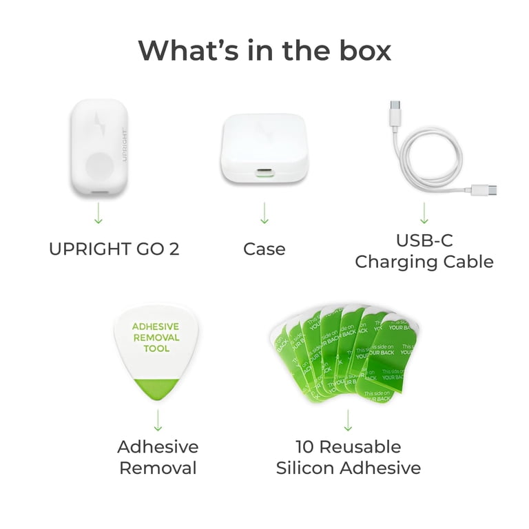 Upright GO-2 Posture Trainer & Corrector, Strengthens Back Muscles