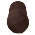 thumbnail image 4 of Falari Wholesale 12-Pack Baseball Cap Adjustable Size Plain Blank Solid Color Brown, 4 of 6