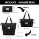 thumbnail image 2 of Bolsa de viaje Ranslen plegable de gran capacidad con separación entre seco y húmedo, 2 of 6