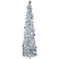 thumbnail image 2 of Artificial 5FT Popup Collapsible Christmas Sequin Tinsel Christmas Tree With Stand Christmas Decorations, 2 of 4