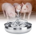 thumbnail image 1 of Pig Feeding Container,Stainless Steel Piglet Feed Feed Bowl Pig Feed Trough Reliable and Durable, 1 of 8