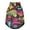 Abstract Vector Colorful Swirl, variant on Pet Winter Coat Snow Zipper Clothing Cold Weather Dog Vest Warm Puppy Coat Esoteric Occult Elements