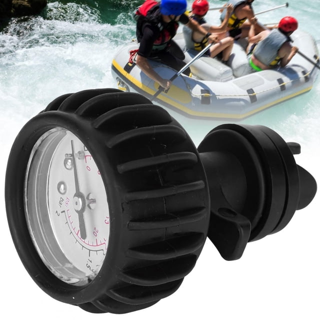 Air Pressure Gauge, Pressure Gauge Inflatable Boat Barometer, 30PSI For Rowing,Kayaking, Surfing, Rowing Outdoor Sports
