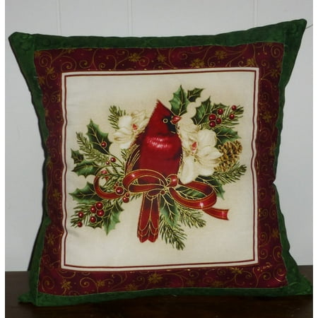 christmas decorative pillow covercardinalrich looking beautiful with pine holly and - Christmas Decorative Pillow Covers christmas decorative pillow covercardinalrich looking beautiful with pine holly and - Christmas Decorative Pillow Covers