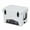 KUER-C-35 White, variant on 20 Quart Hard Camping Cooler, Adventure Outdoor Cooler Portable Insulated Ice Chest Cooler Box with Heavy Duty Handle, 5-Day Ice Retention, Great Camping Cooler with Easy Carry Top Handle Cooling Ice