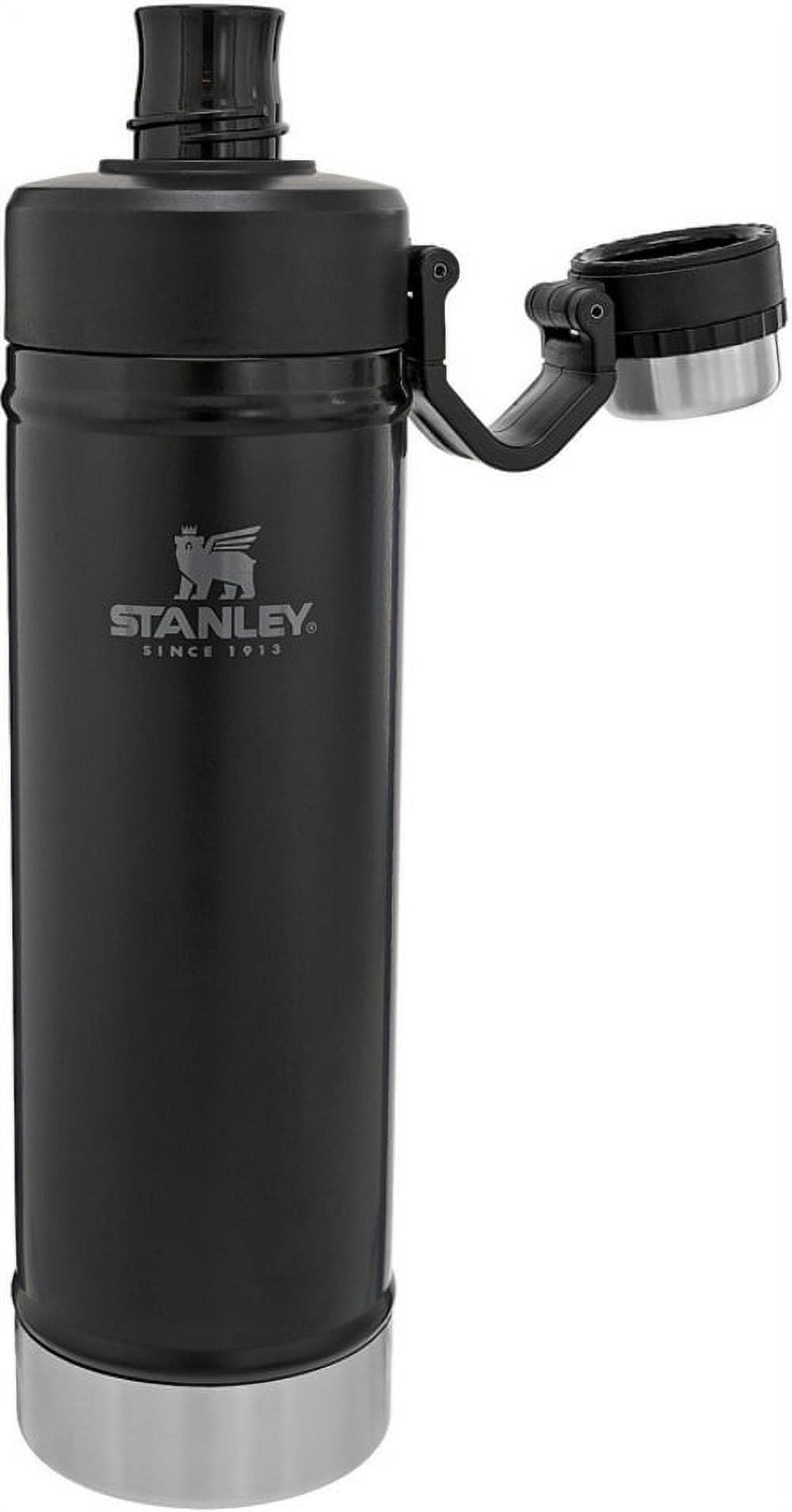 STANLEY Classic Thermos 2.5 qt Nightfall and Silver Solid Print Vacuum  Insulated Stainless Steel Water Bottle with Wide Mouth and Screw Cap 
