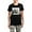 With Gray Camo Pant, variant on - Creation Of Labs Pajamas - Women's Short Sleeve Print T-Shirt and Pants Dark Cotton Pajama Set